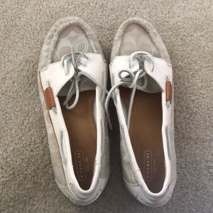 Coach boat shoes
